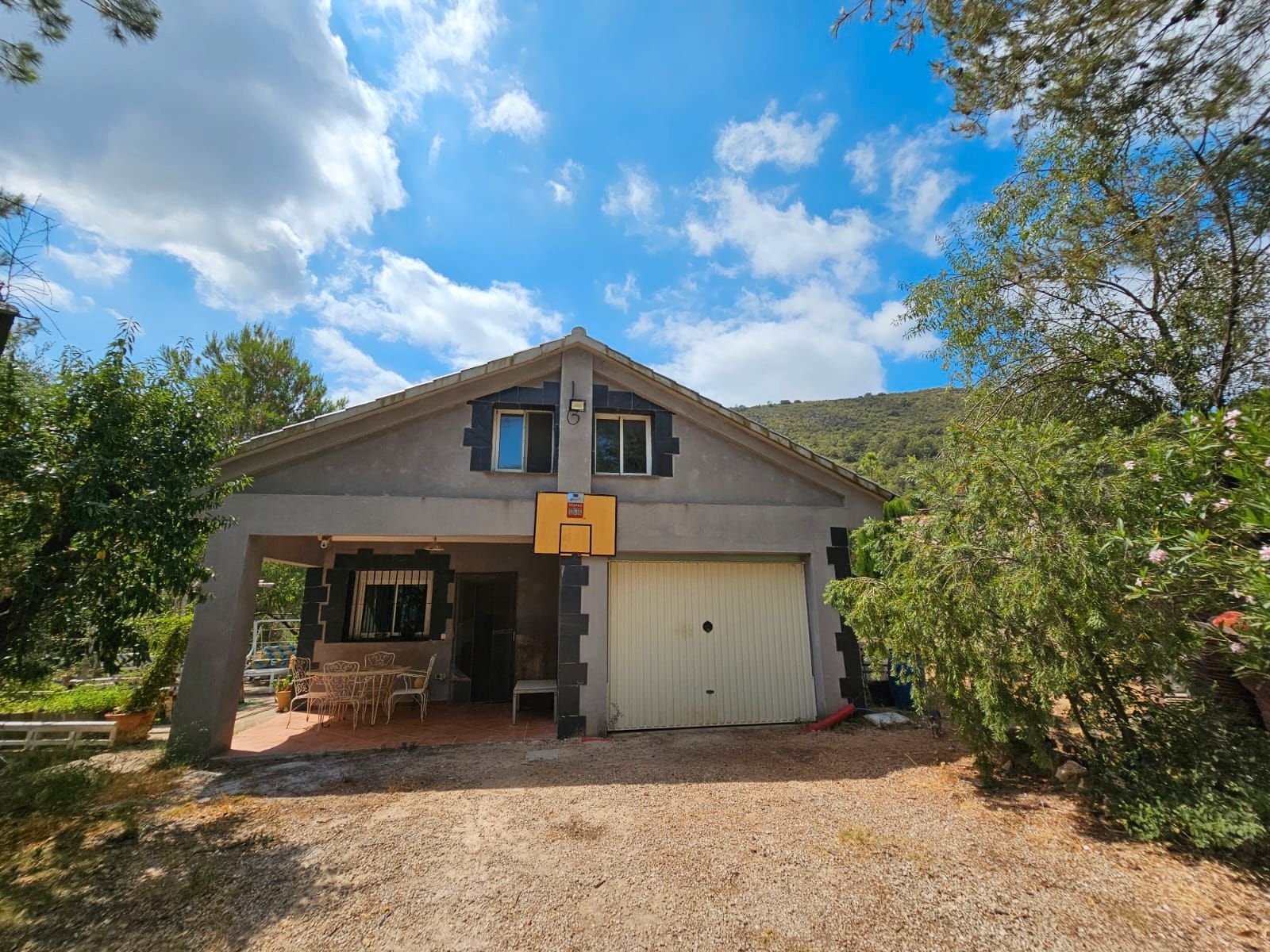 Außenansicht von Country house zum verkauf in Villalonga mit Privatgarten, Terrasse und Abstellraum