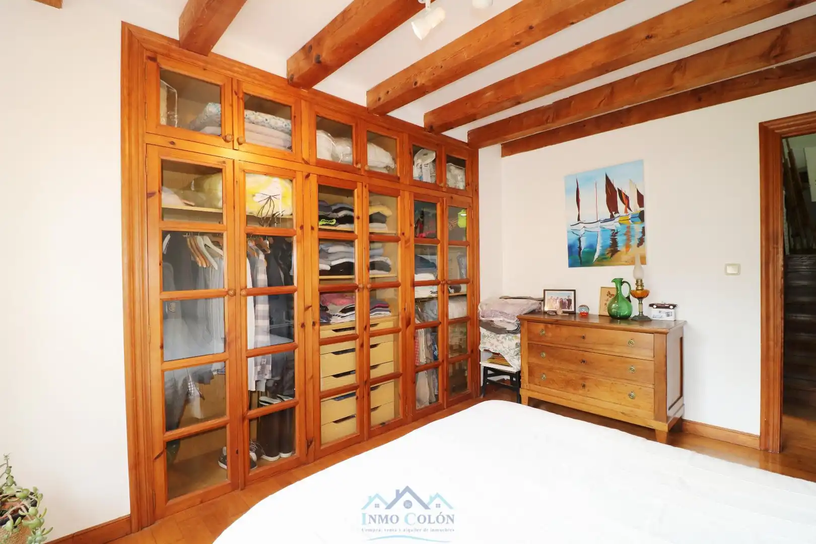 Bedroom of Houses for sale in Etxalar  with Heating, Terrace and Storage room