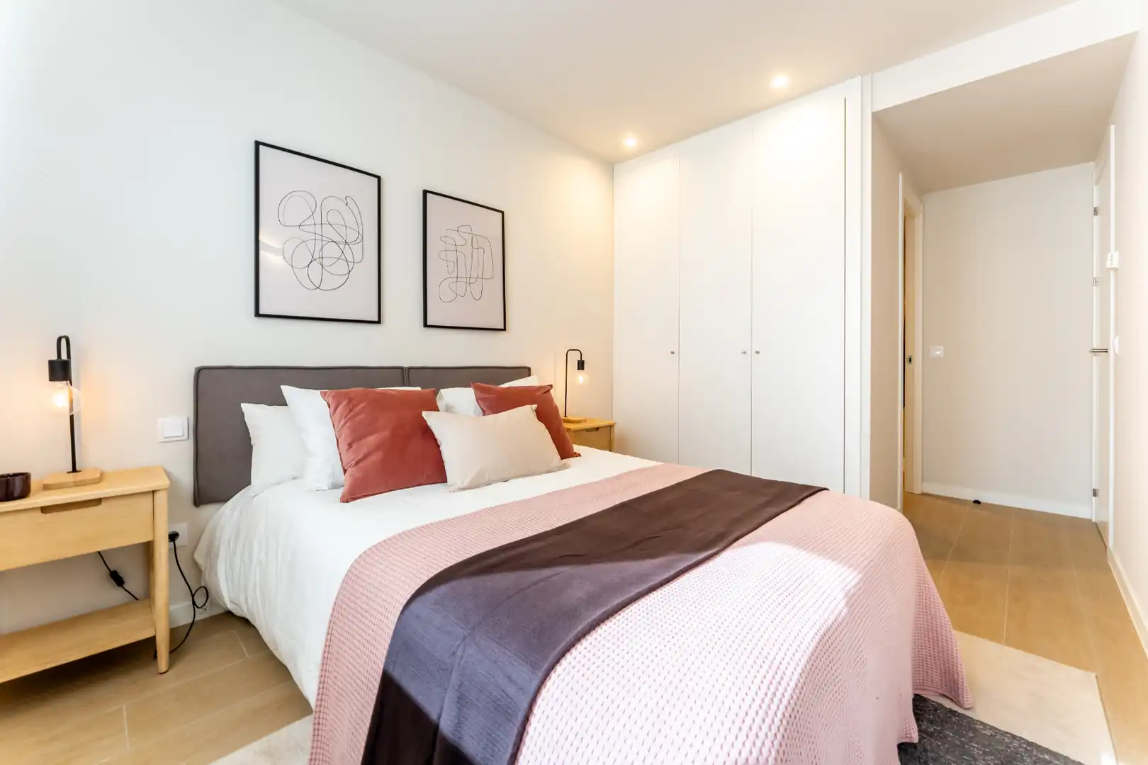 Bedroom of Flat for rent in Alcalá de Henares  with Air Conditioner, Private garden and Terrace
