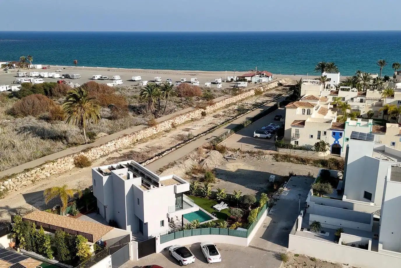 Exterior view of Houses for sale in Vera  with Air Conditioner, Heating and Private garden