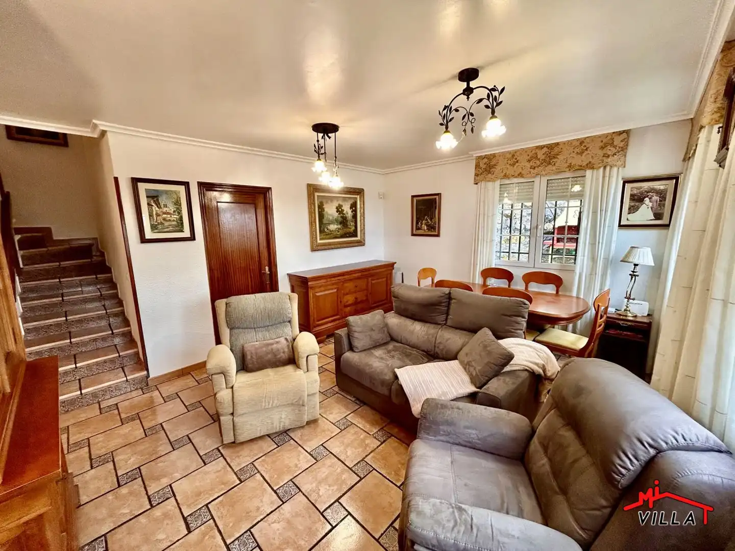 Sala de estar de Casa o chalet en venta en Limpias con Calefacción y Piscina comunitaria