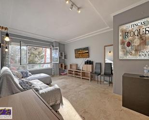 Living room of Flat for sale in Alcúdia  with Swimming Pool, Furnished and Oven