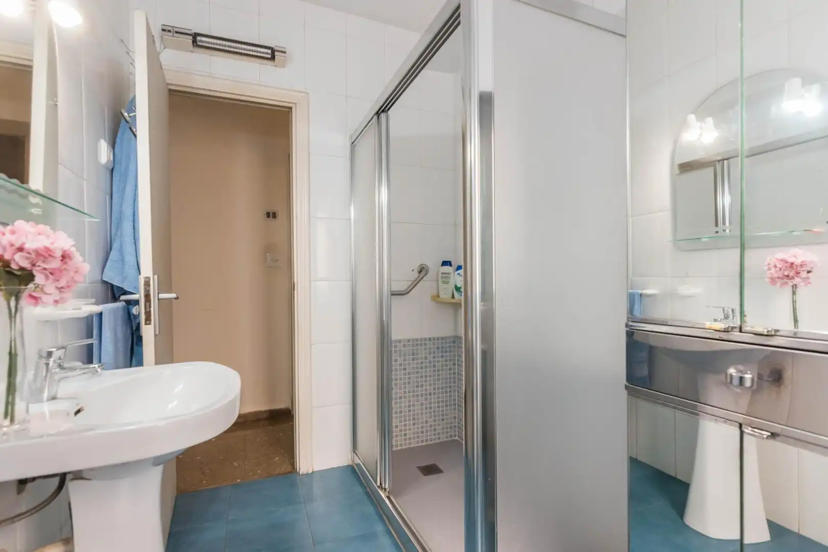 Badezimmer von Wohnung zur Miete in Murcia mit Klimaanlage, Terrasse und Abstellraum