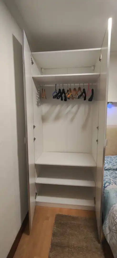 Bedroom of Flat for rent in Gijón   with Heating, Furnished and Washing machine