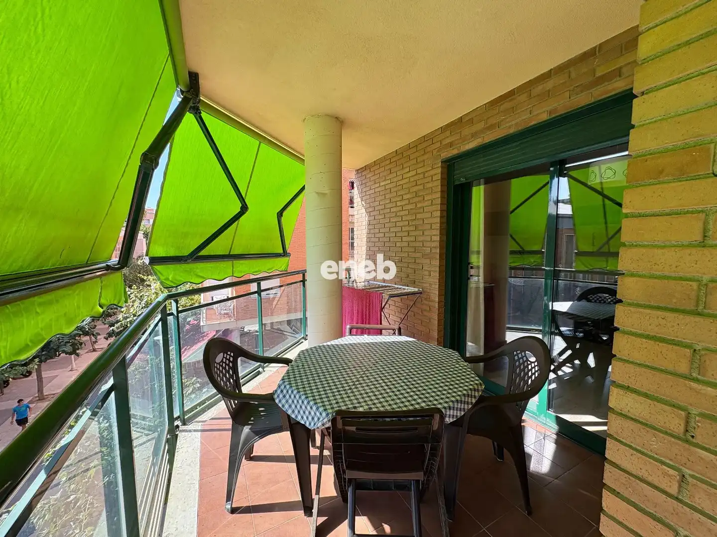 Terraza de Piso de alquiler en Benicarló con Aire acondicionado, Calefacción y Piscina