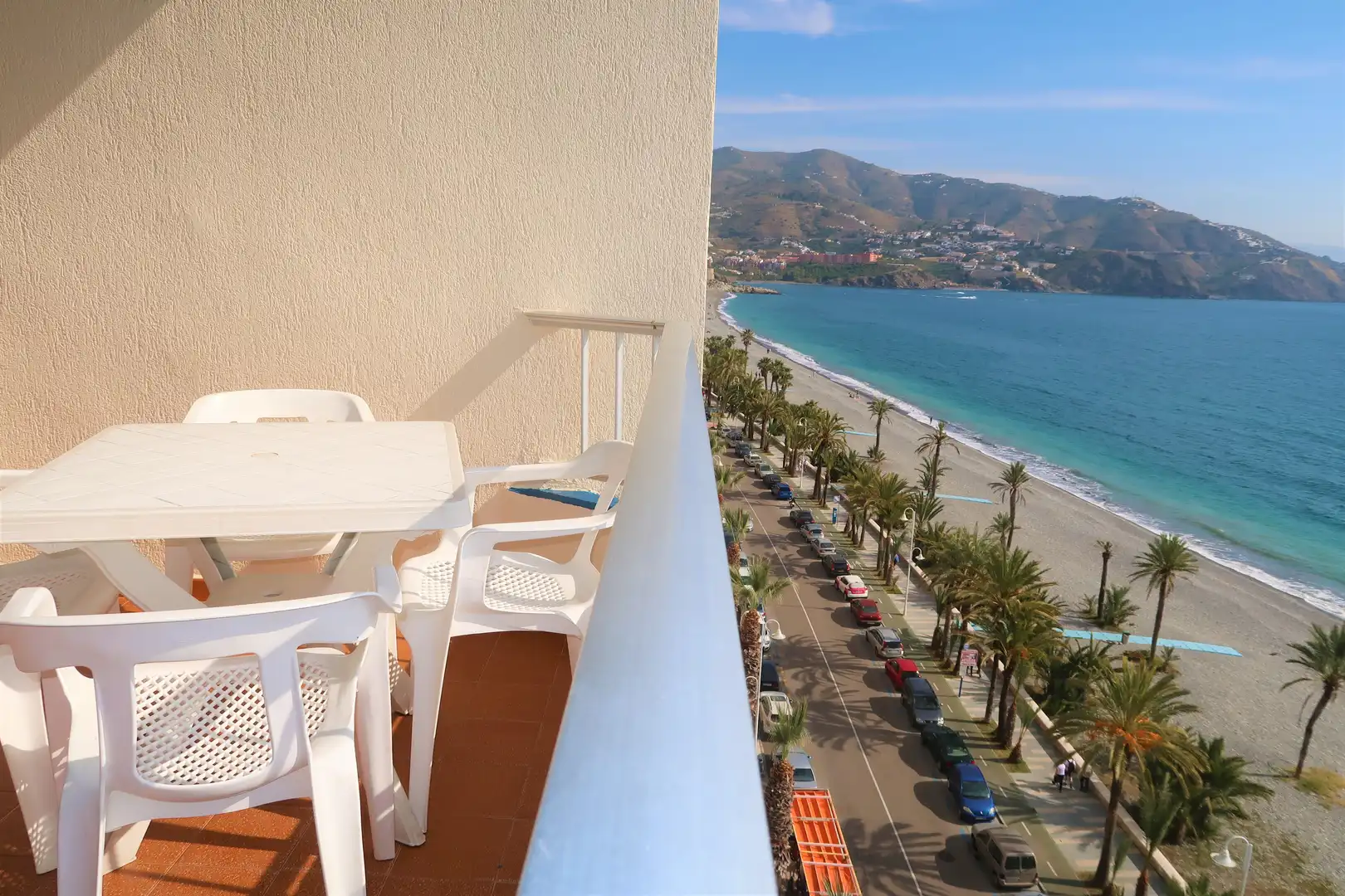 Schlafzimmer von Wohnungen zur Miete in Almuñécar mit Terrasse, Möbliert und Ofen