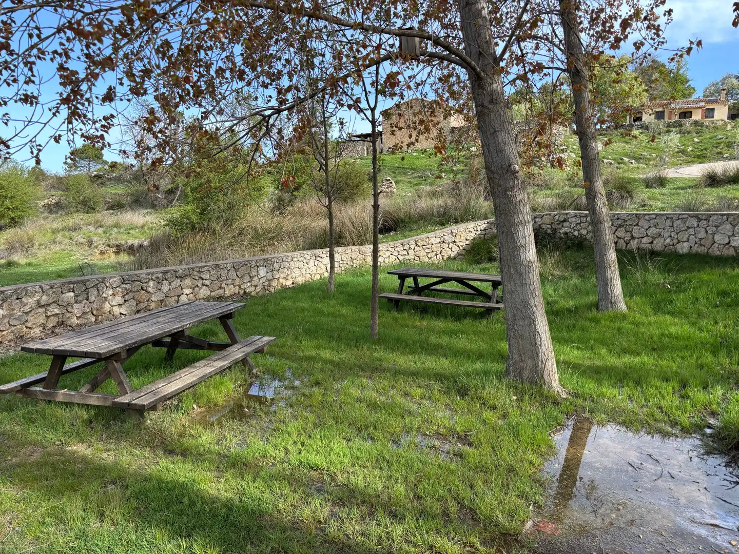 Terraza de Finca rústica en venta en Confrides con Jardín privado