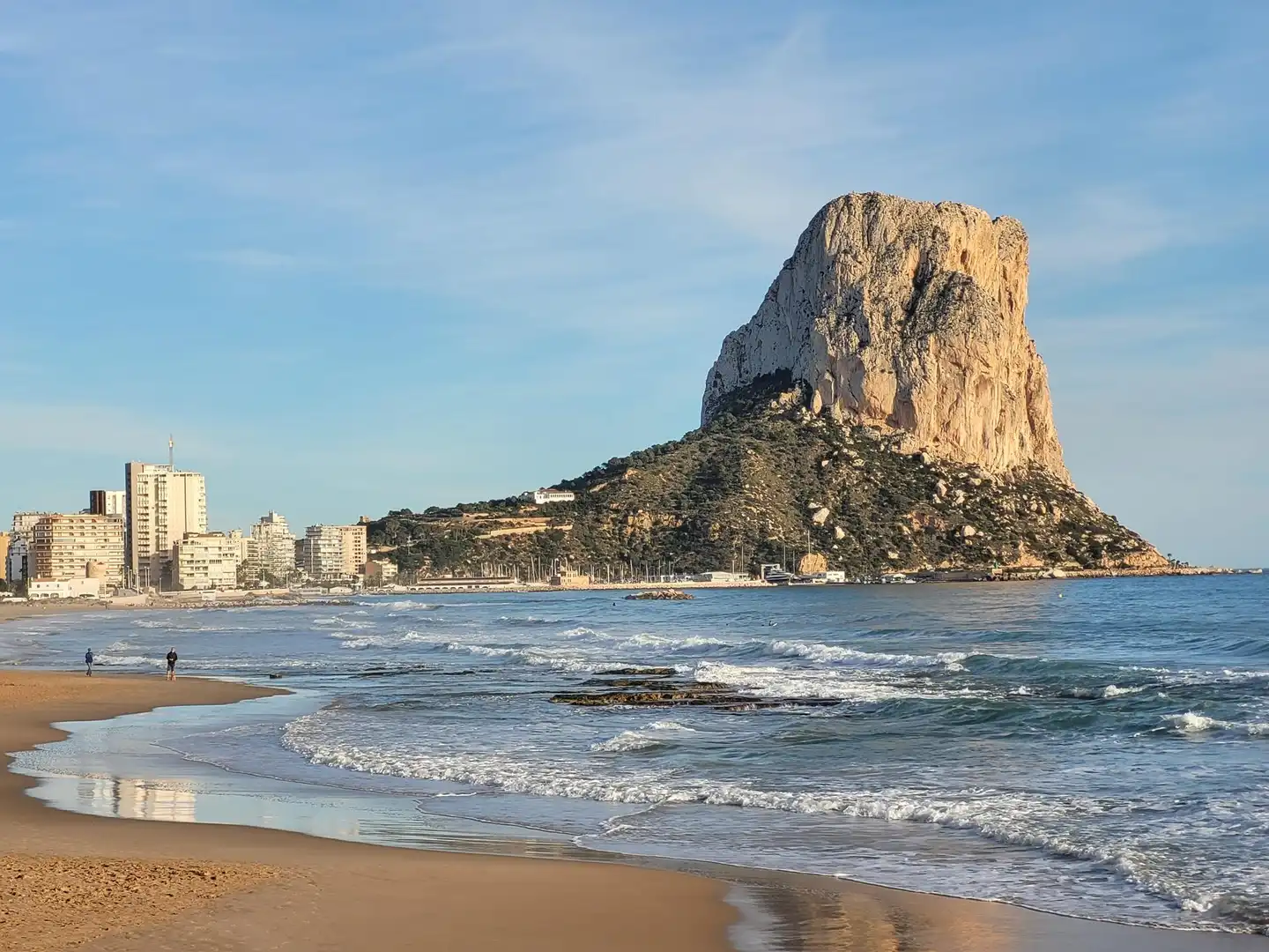 Vista exterior de Apartamento en venta en Calpe / Calp con Aire acondicionado, Calefacción y Jardín privado