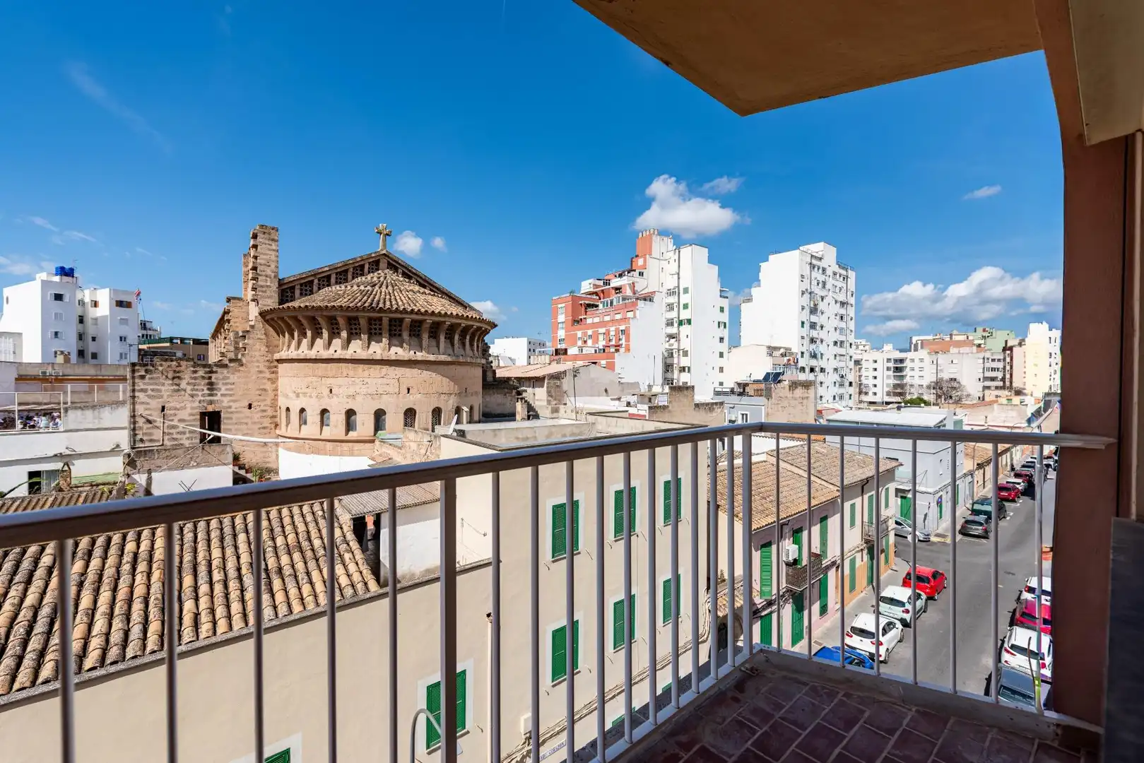 Vista exterior de Piso en venta en  Palma de Mallorca con Balcón