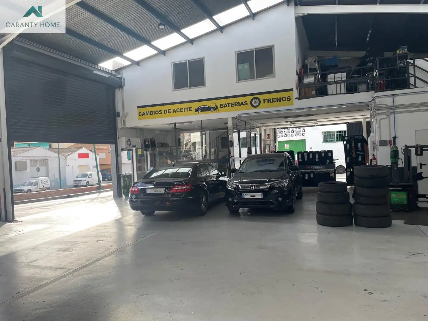 Parking de Nave industrial de alquiler en Málaga