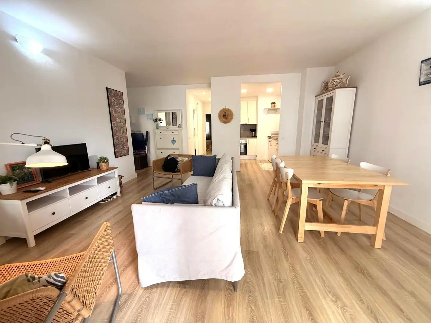 Sala d'estar de Pis en venda en El Vendrell amb Aire condicionat, Calefacció i Parquet