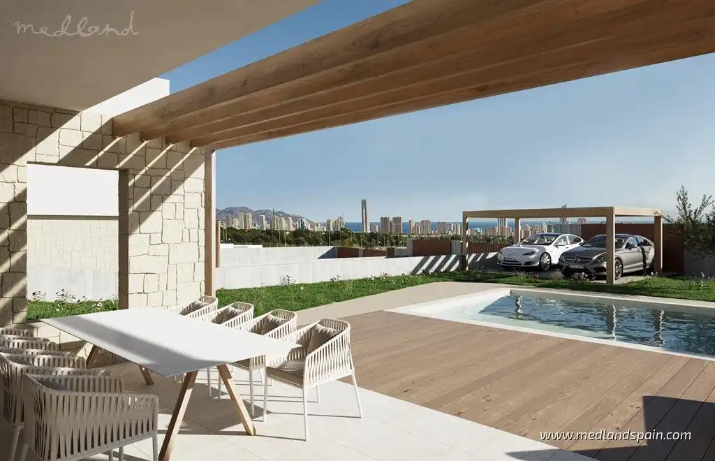 Detached house with pool for sale in Balcón de Finestrat - Terra Marina, imagen 7