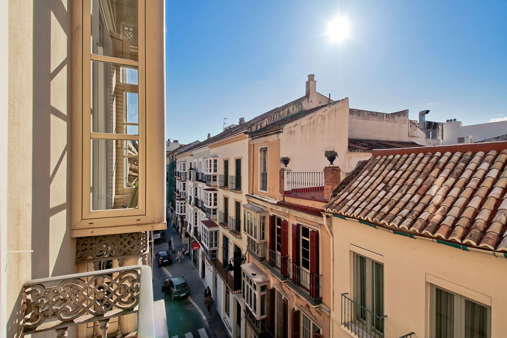 Exterior view of Flat for sale in Málaga Capital  with Air Conditioner and Furnished