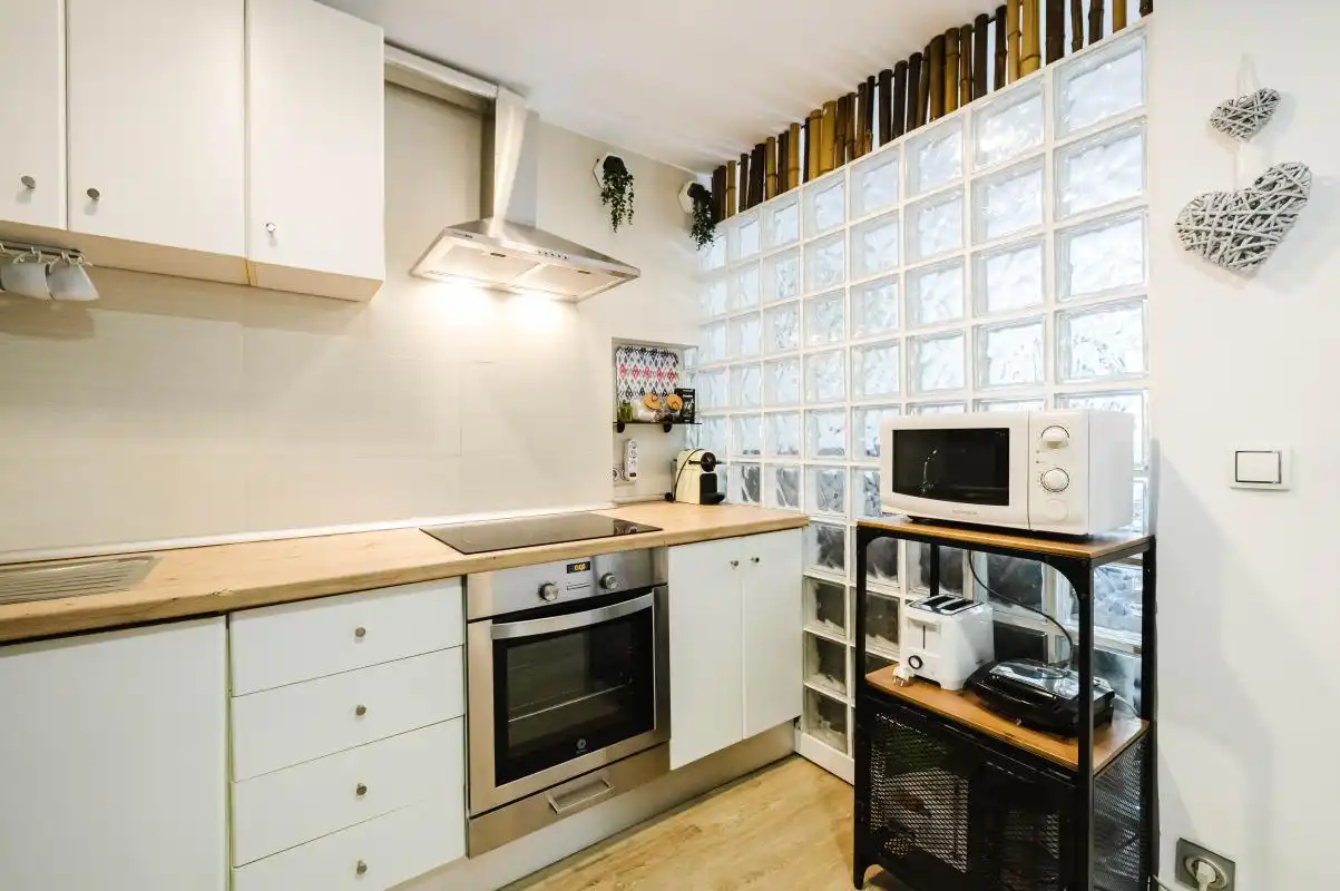 Cocina de Piso en venta en Torremolinos con Aire acondicionado, Calefacción y Jardín privado