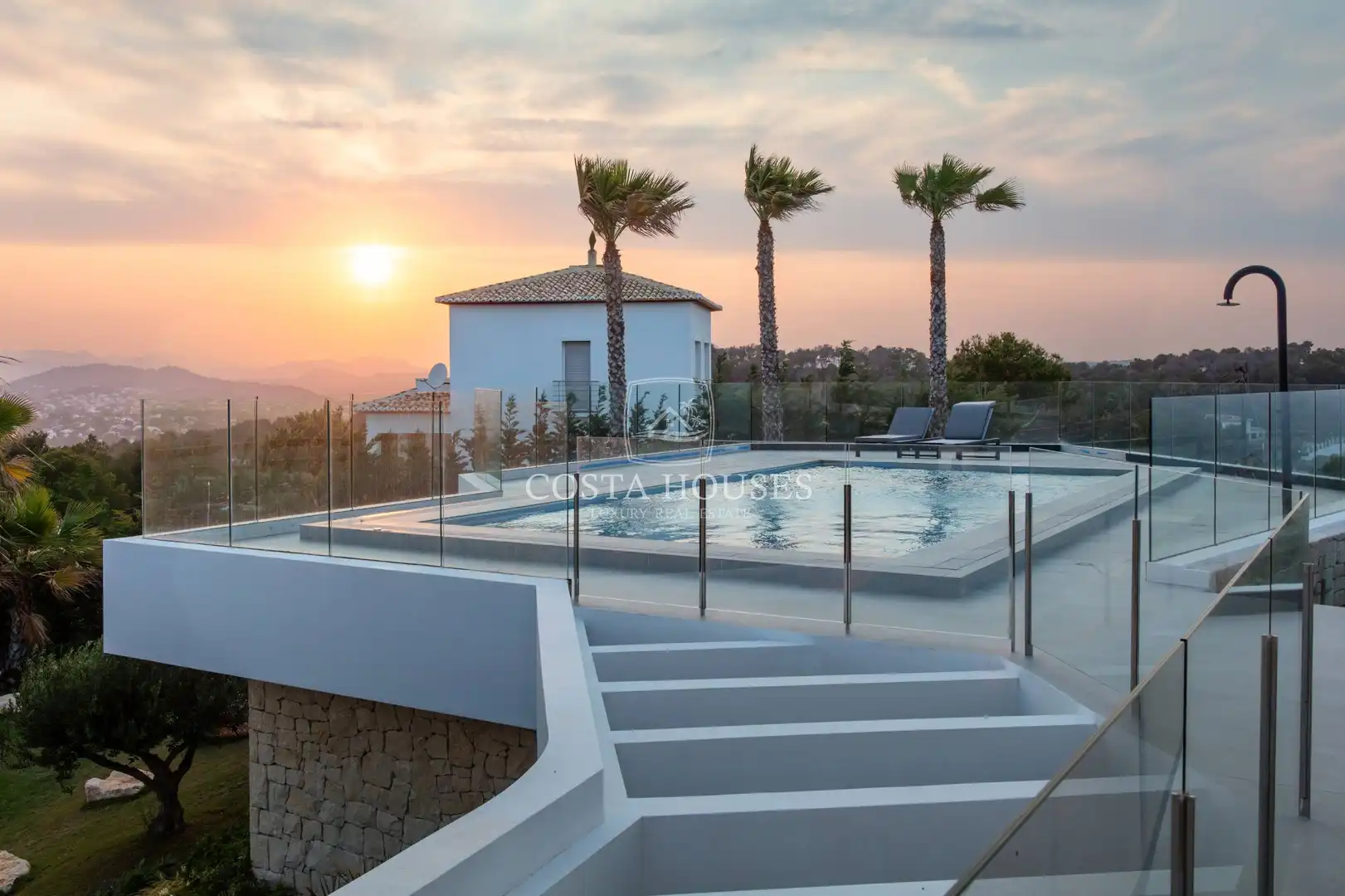 Swimming pool of Houses for sale in Jávea / Xàbia  with Air Conditioner, Heating and Private garden
