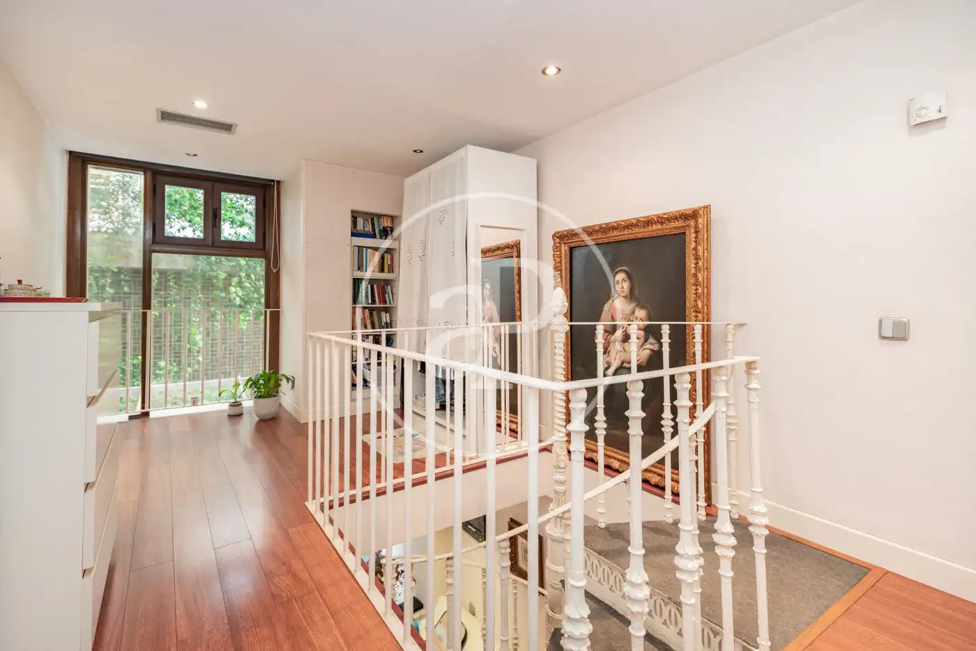Maisonette zur Miete in Madrid mit Klimaanlage, Heizung und Privatgarten