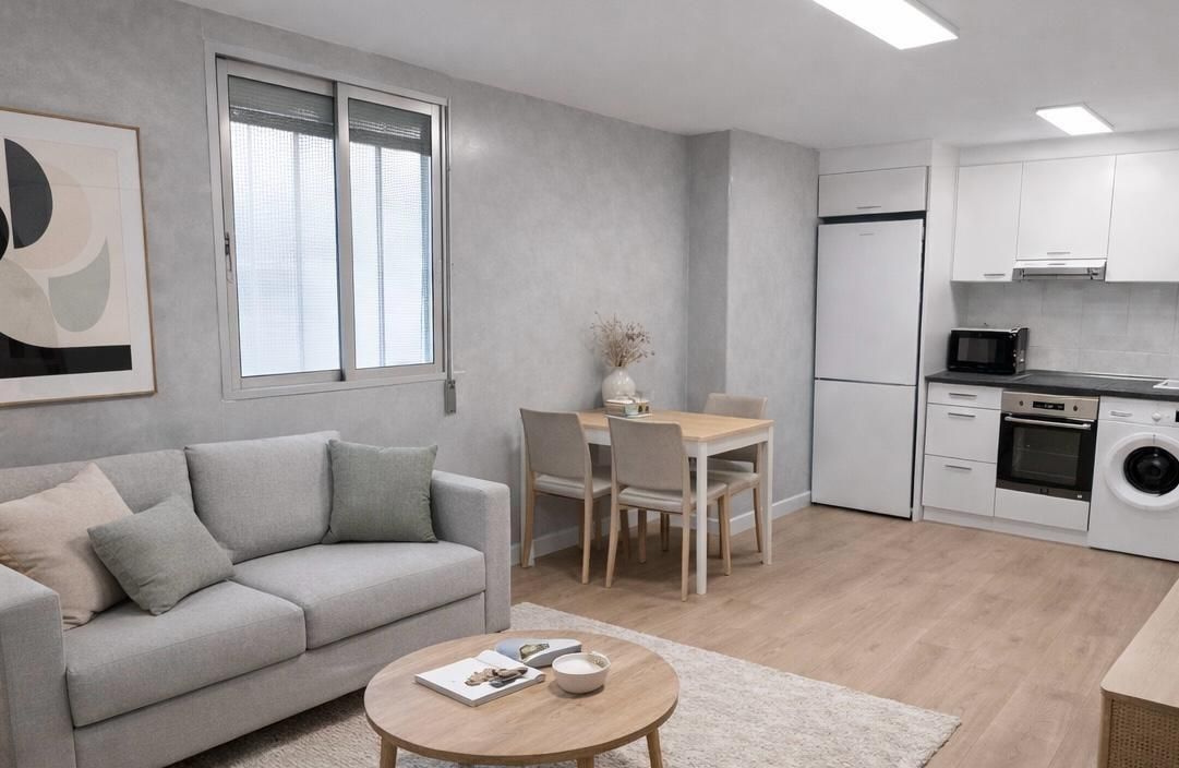 Living room of Flat for sale in  Zaragoza Capital  with Heating