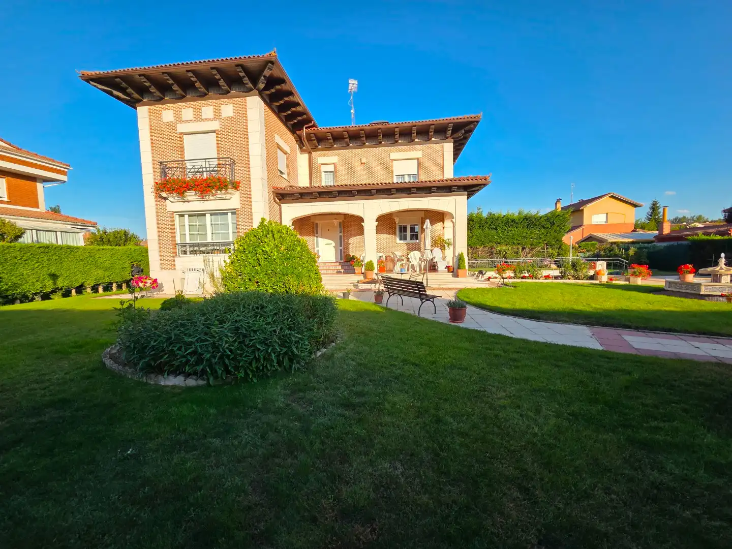Garden of Houses for sale in Castrillo del Val  with Heating, Private garden and Parquet flooring