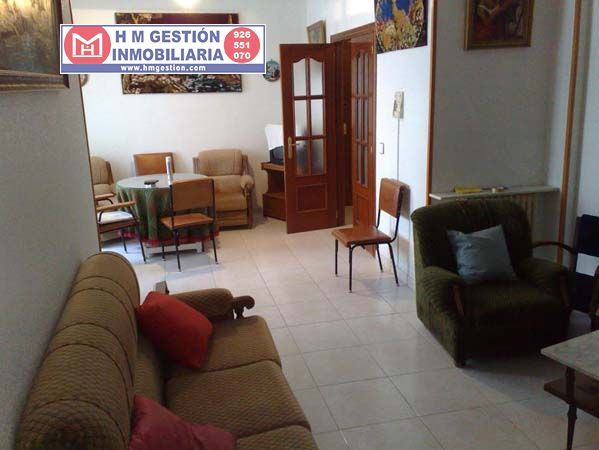 Sala de estar de Piso en venta en Herencia con Aire acondicionado