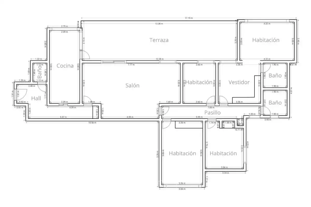 Wohnung mit Aufzug zum Verkauf in Calle del Sacramento ., imagen 57