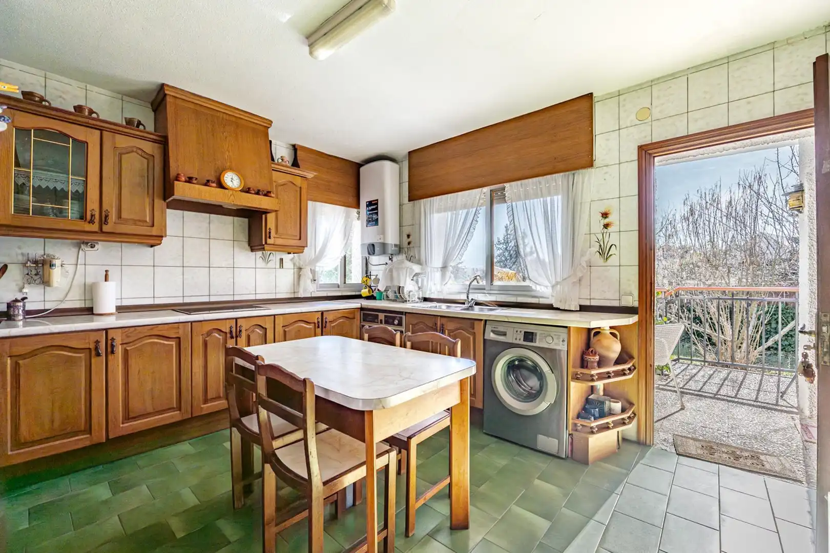 Cocina de Casa o chalet en venta en Tres Cantos con Calefacción, Jardín privado y Terraza
