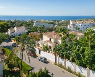 Exterior view of House or chalet for sale in Marbella  with Private garden, Terrace and Swimming Pool