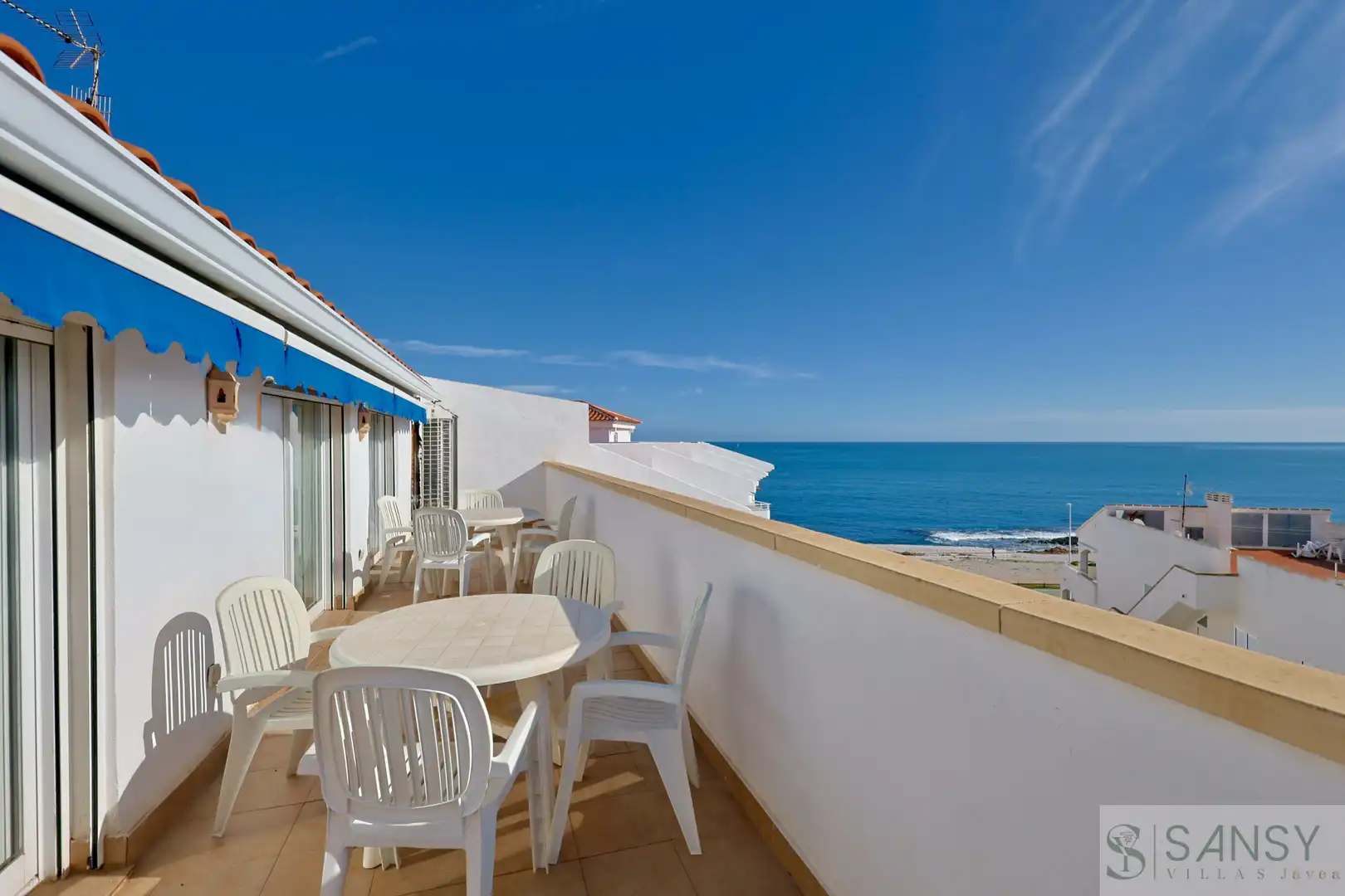 Terrassa de Apartament en venda en Jávea / Xàbia amb Terrassa i Piscina comunitària