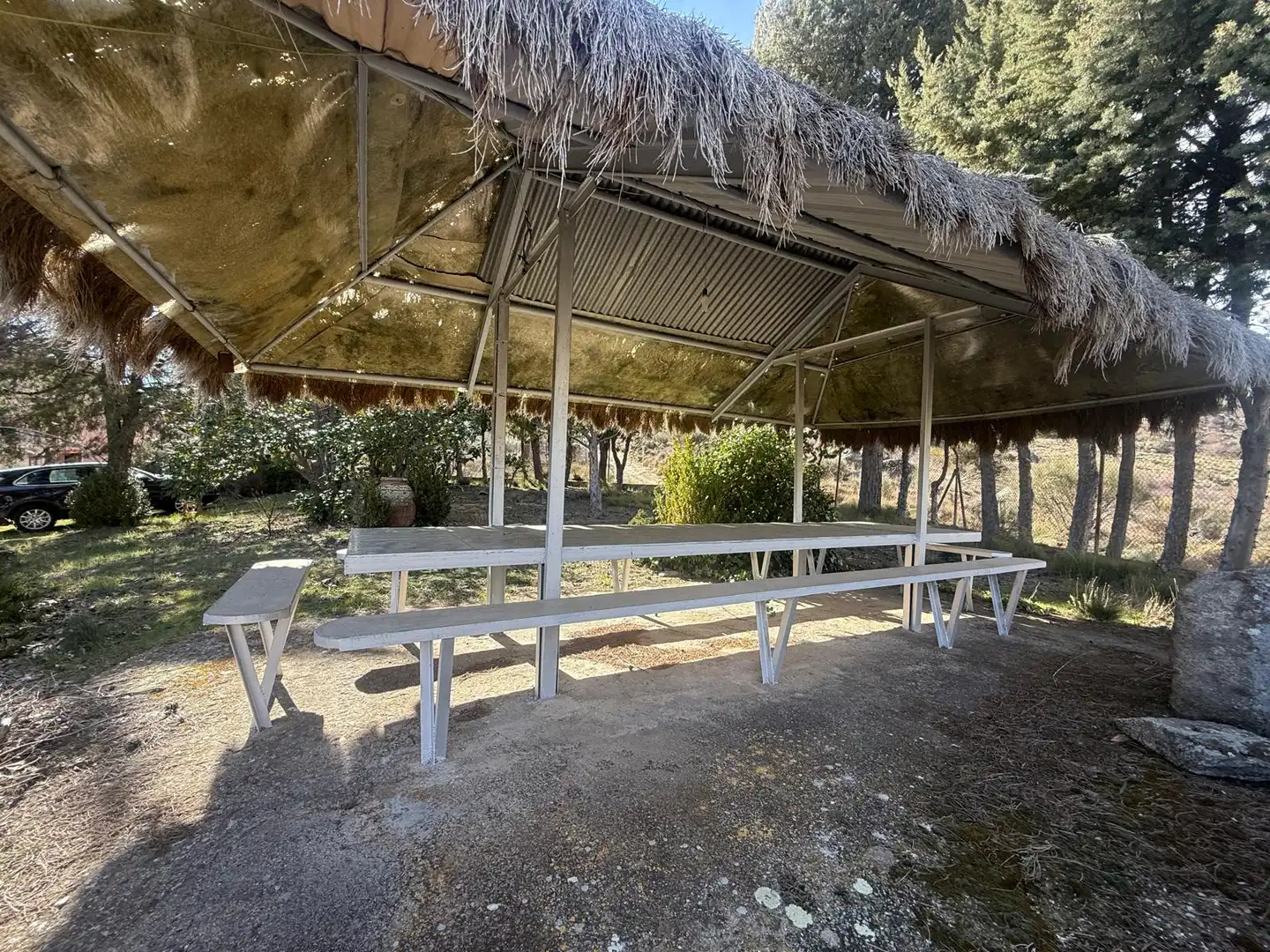 Terraza de Casa o chalet en venta en San Martín del Pimpollar con Calefacción, Jardín privado y Terraza