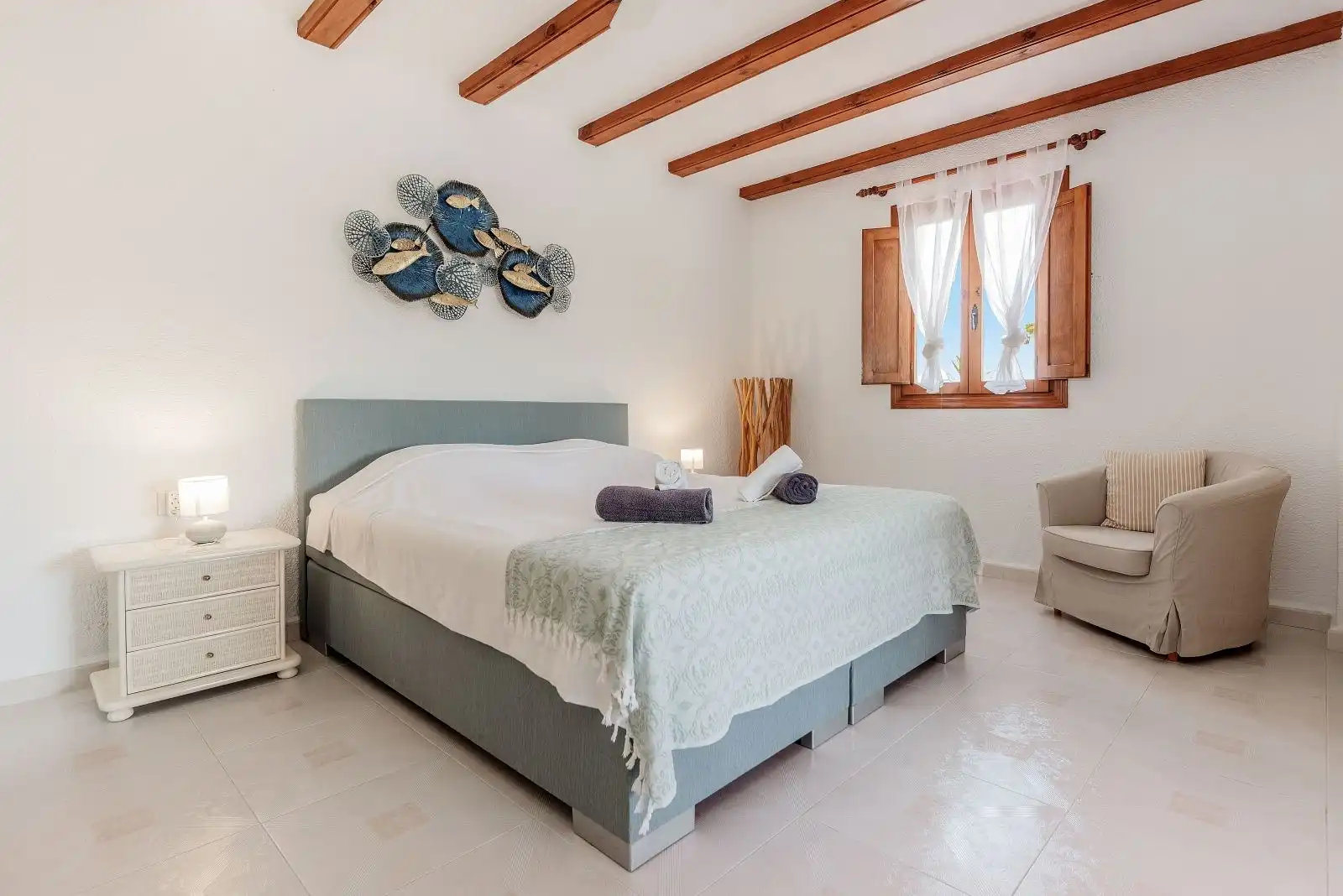 Habitación de Casa o chalet en venta en Moraira con Aire acondicionado, Calefacción y Terraza