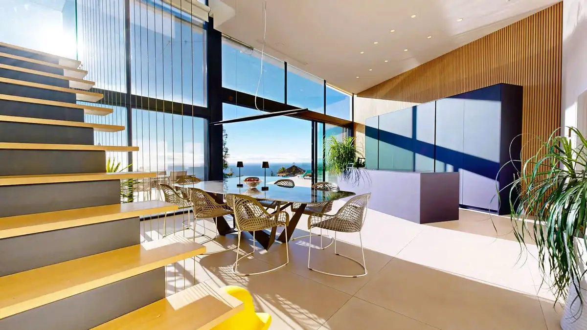 Dining room of Houses for rent in Marbella  with Air Conditioner, Private garden and Terrace
