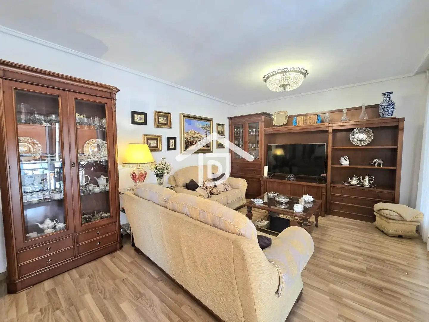 Sala de estar de Piso en venta en Valencia con Aire acondicionado, Calefacción y Parquet