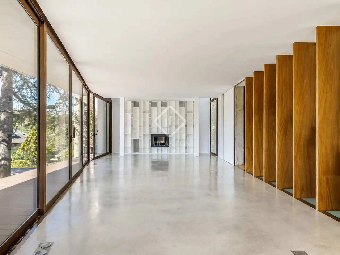 Sala d'estar de Casa o xalet en venda en Sant Cugat del Vallès amb Aire condicionat, Calefacció i Jardí privat