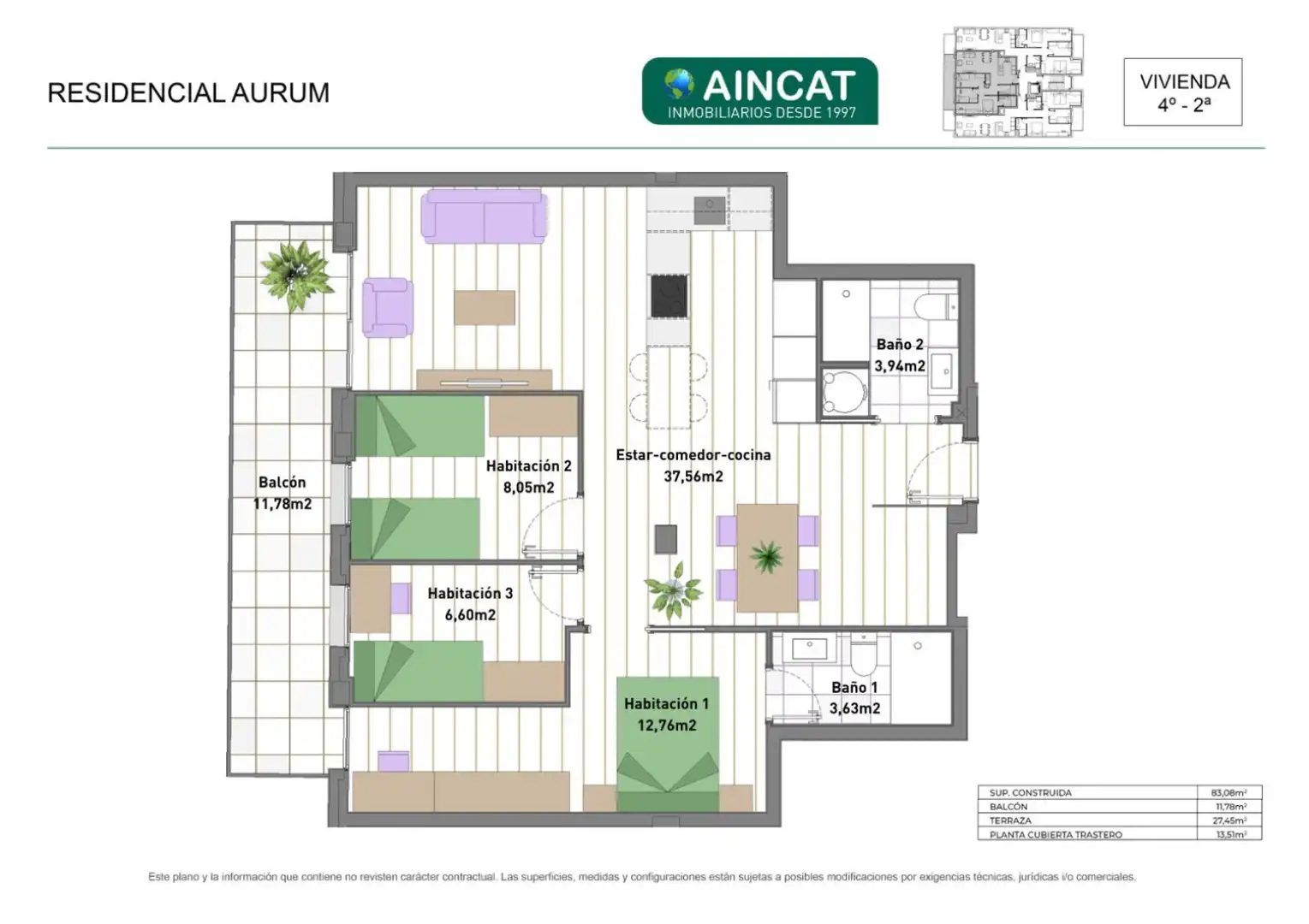 Wohnung mit Terrasse zum Verkauf in Viladecans - Calle SANT CLIMENT, imagen 2
