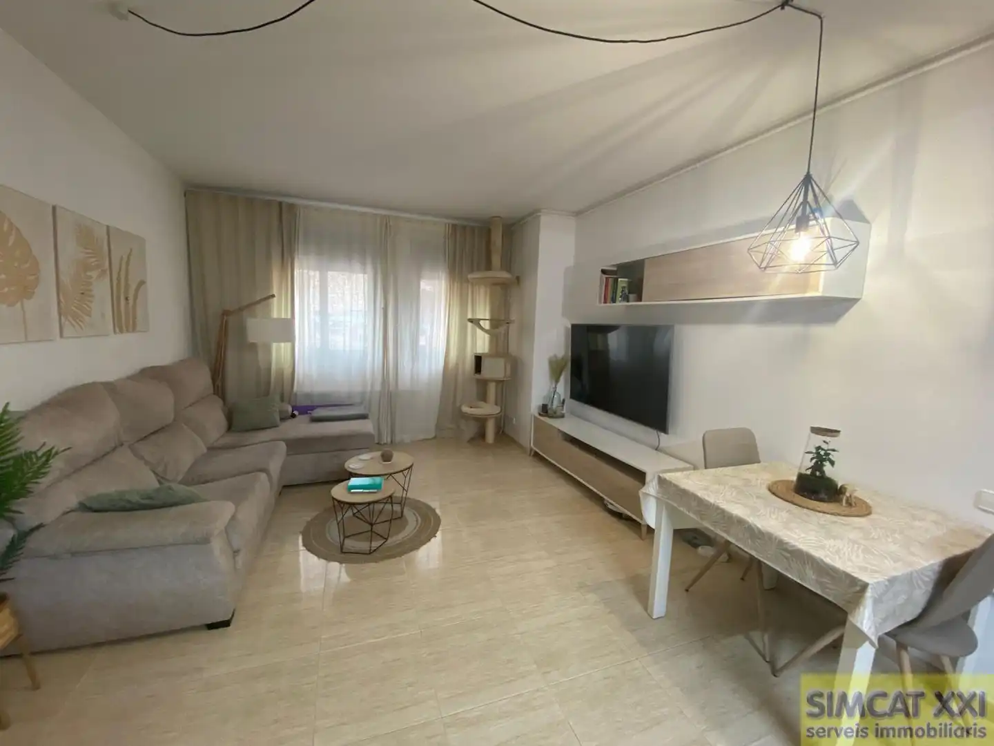 Living room of Flat for sale in Navata  with Heating, Storage room and Community pool
