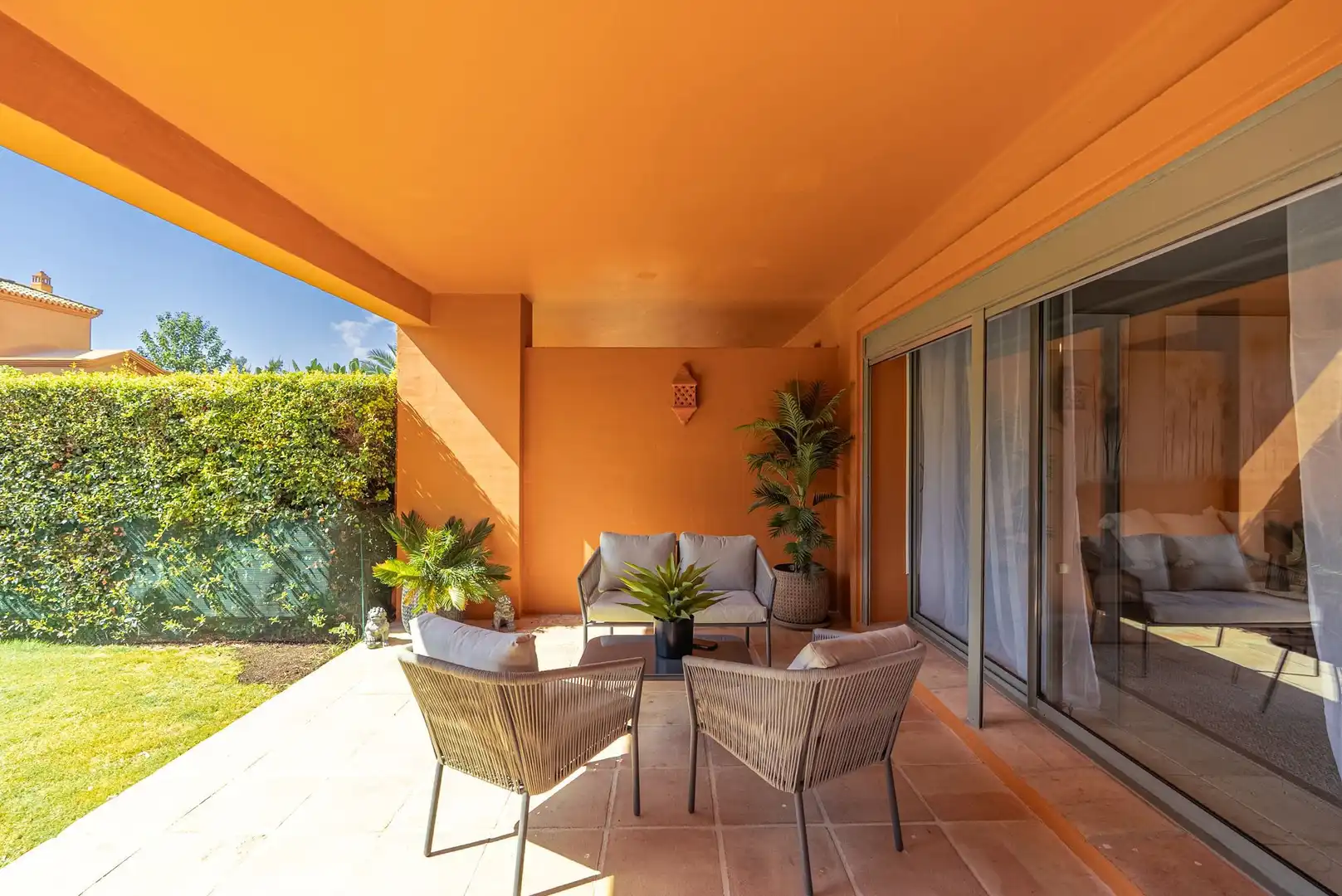 Terrace of Apartments for sale in Benahavís  with Terrace and Furnished
