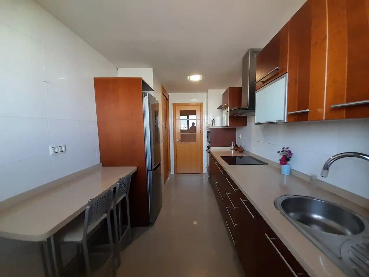 Cocina de Piso de alquiler en Málaga con Calefacción, Parquet y Lavadora