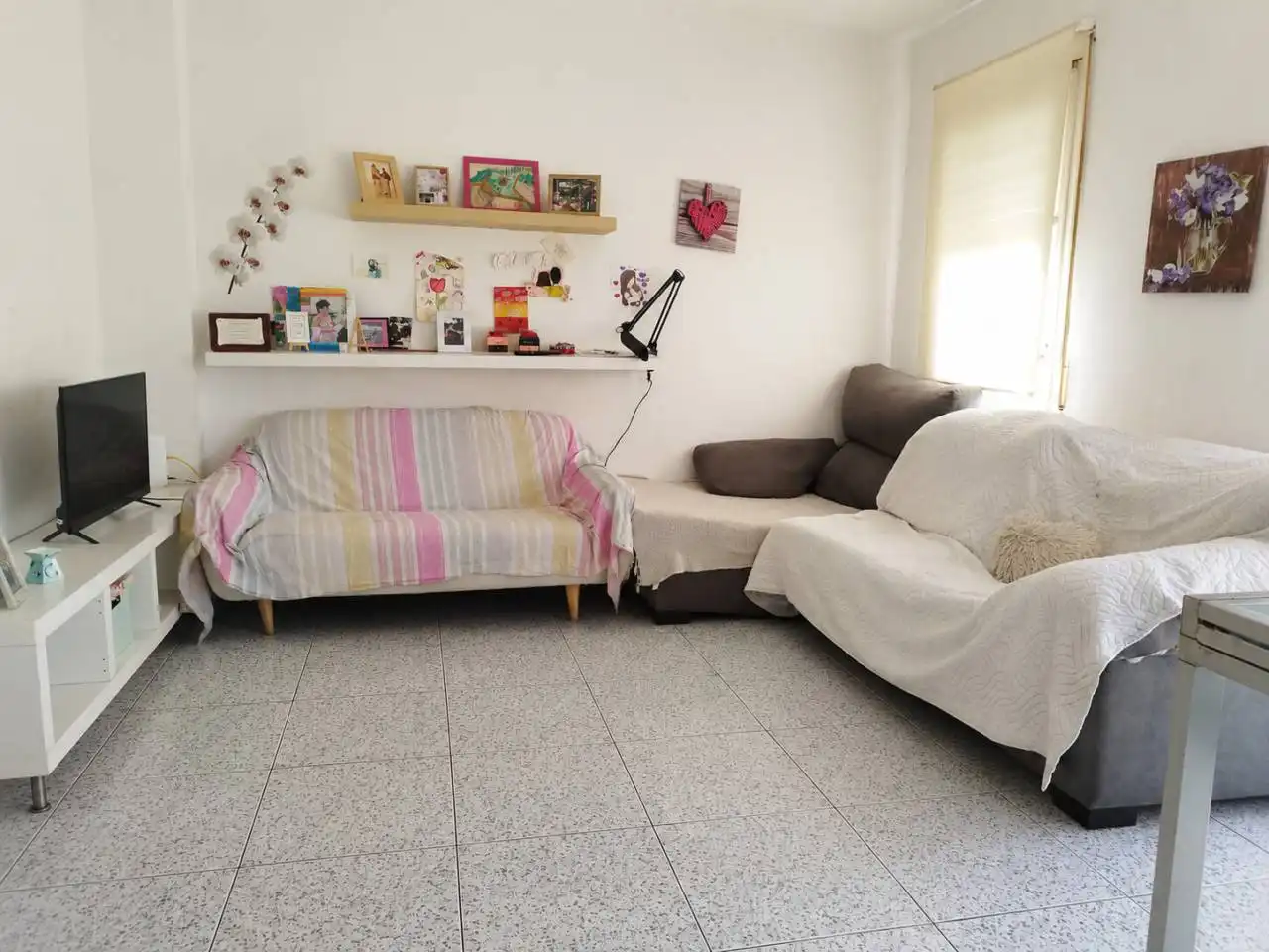 Sala de estar de Piso en venta en Torelló