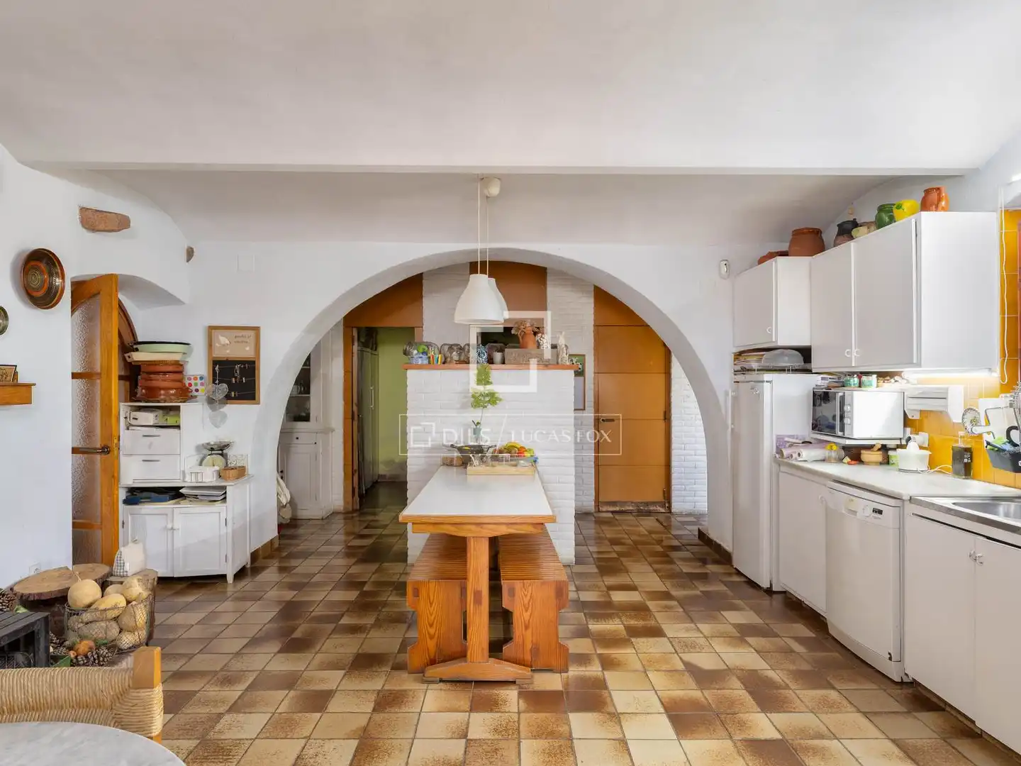 Kitchen of Country homes for sale in Anglès  with Air Conditioner, Private garden and Terrace