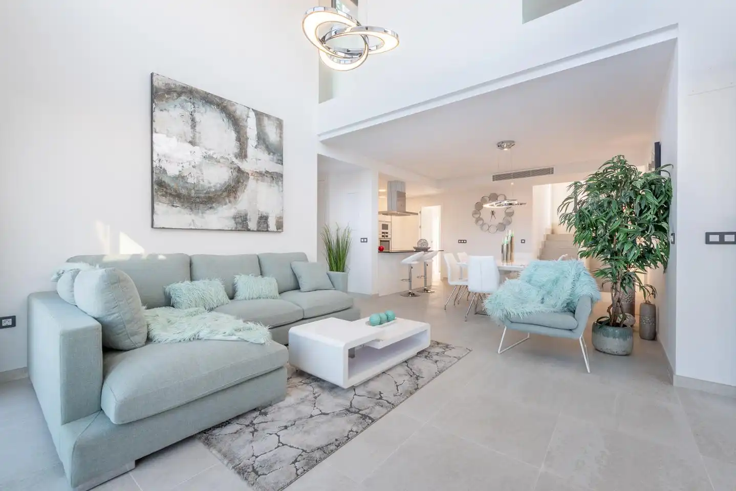 Sala d'estar de Casa o xalet en venda en Artà amb Aire condicionat, Jardí privat i Terrassa