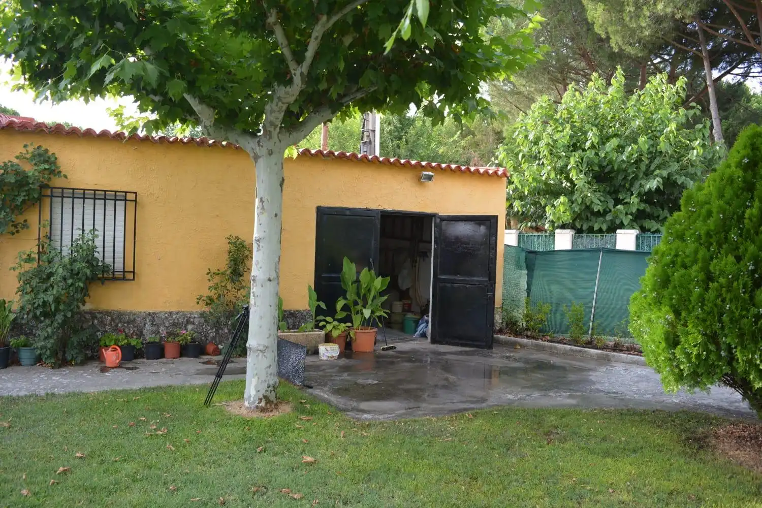 Jardín de Casa o chalet en venta en Santibáñez de Valcorba con Calefacción, Jardín privado y Terraza