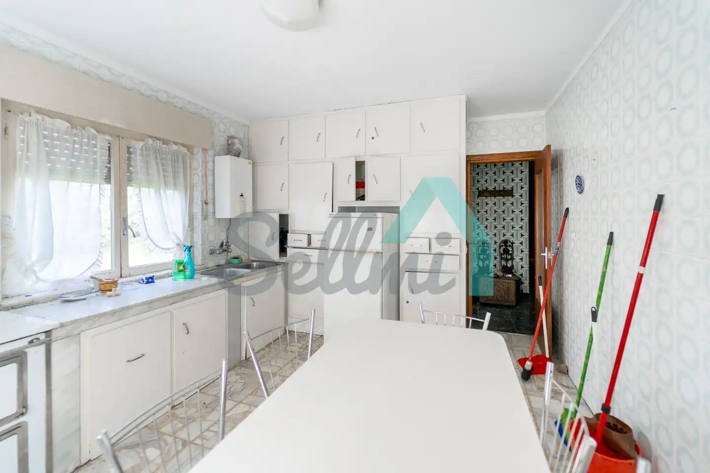 Cocina de Casa o chalet en venta en Cudillero con Jardín privado, Parquet y Trastero