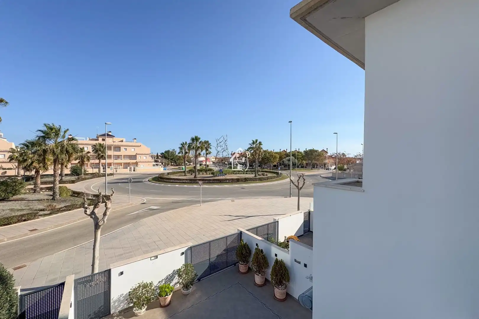 Terraza de Casa adosada de alquiler en Pilar de la Horadada con Aire acondicionado, Jardín privado y Terraza