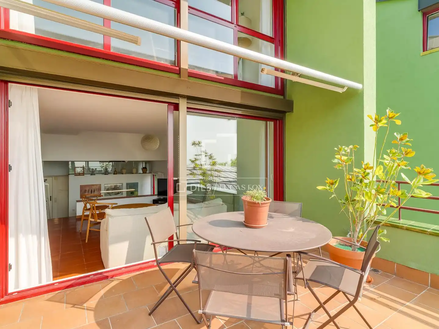 Terraza de Casa o chalet de alquiler en Barcelona con Aire acondicionado, Calefacción y Jardín privado