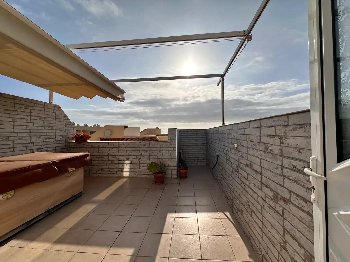 Terraza de Casa o chalet en venta en Adeje con Aire acondicionado, Jardín privado y Terraza