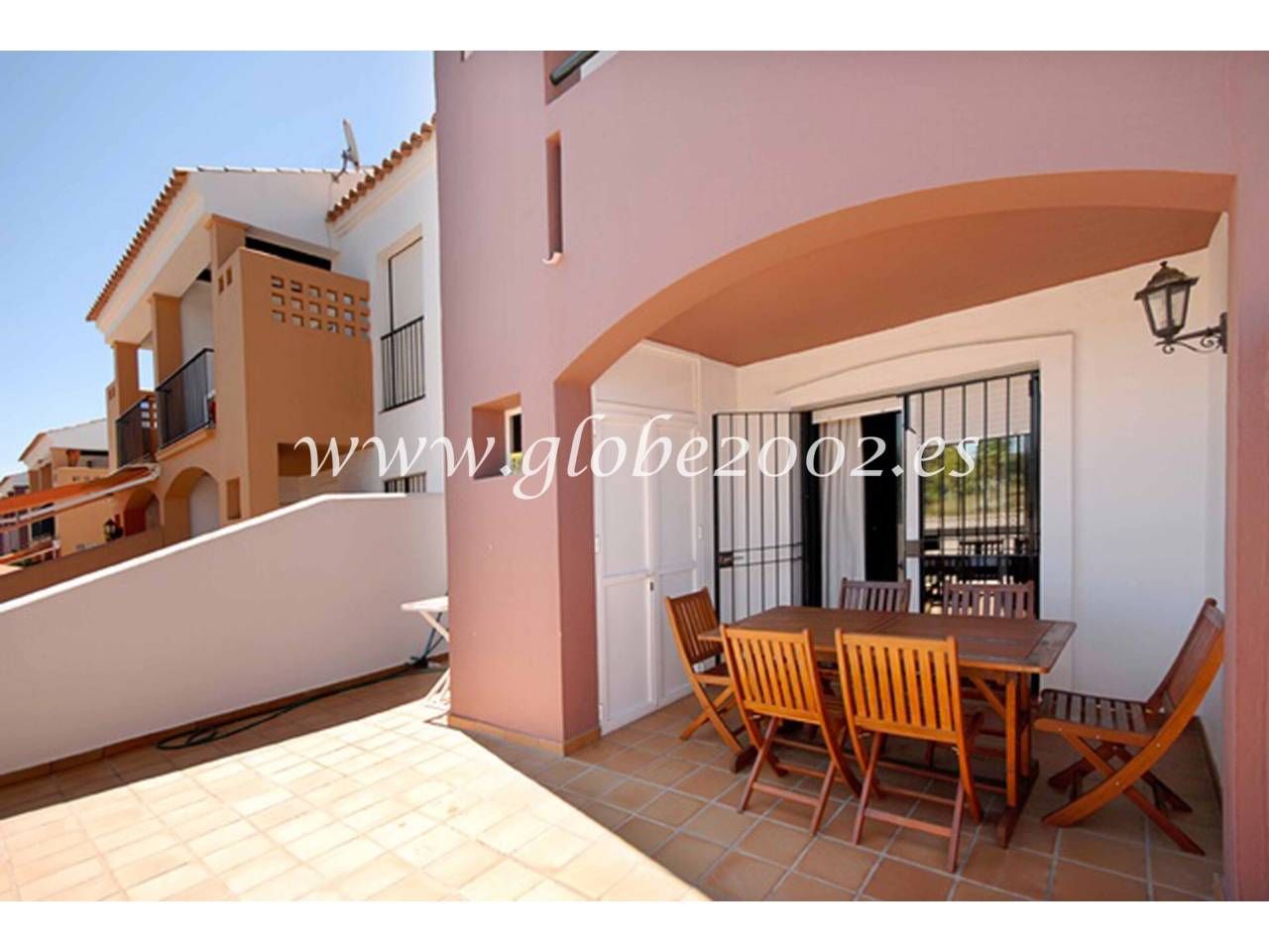 Garden of Apartment to rent in Chiclana de la Frontera  with Air Conditioner, Private garden and Swimming Pool