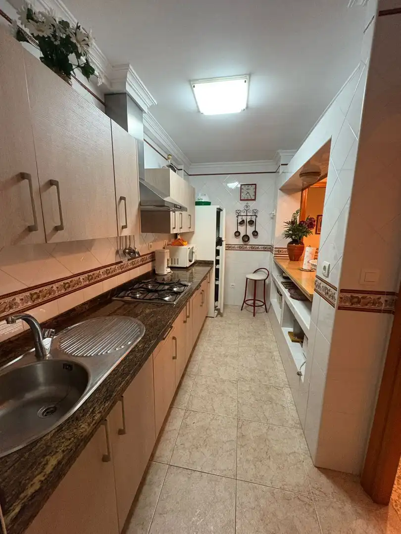 Kitchen of Flat for rent in El Portil  with Terrace and Furnished