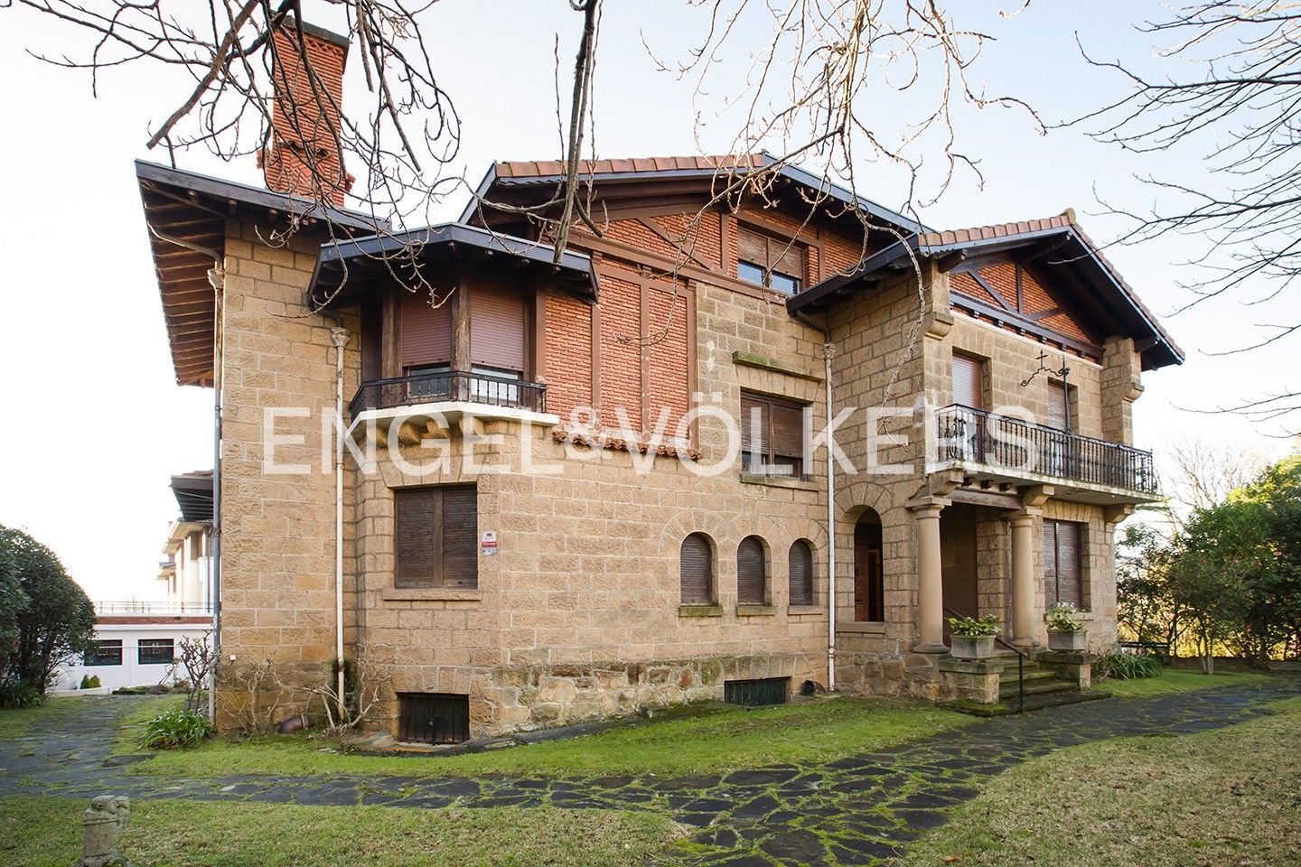 Vista exterior de Casa o chalet en venta en Getxo  con Calefacción, Jardín privado y Terraza
