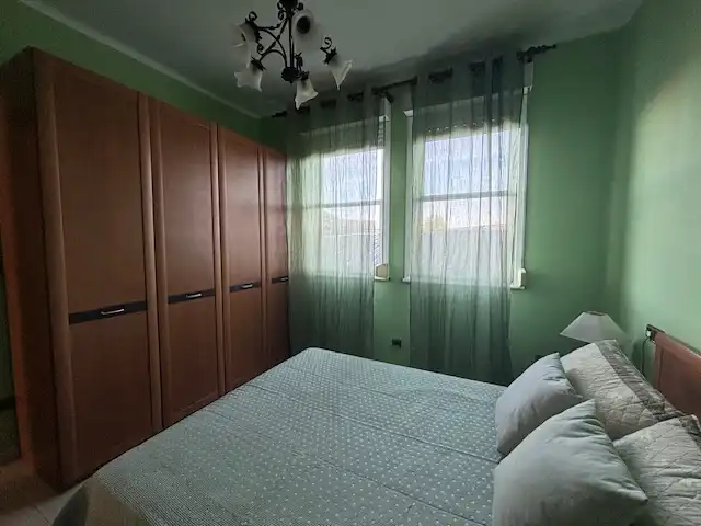 Bedroom of Flat for rent in Ferrol  with Parquet flooring, Furnished and Oven