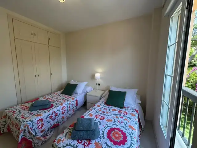 Bedroom of Flat for rent in Marbella  with Air Conditioner, Heating and Terrace