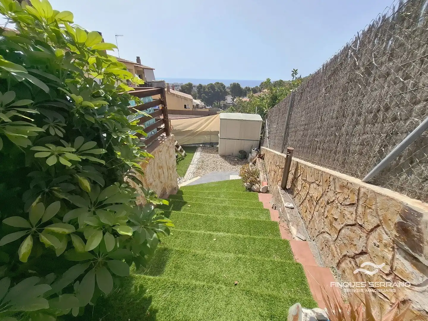 Jardí de Casa adosada en venda en Calafell amb Aire condicionat, Calefacció i Piscina